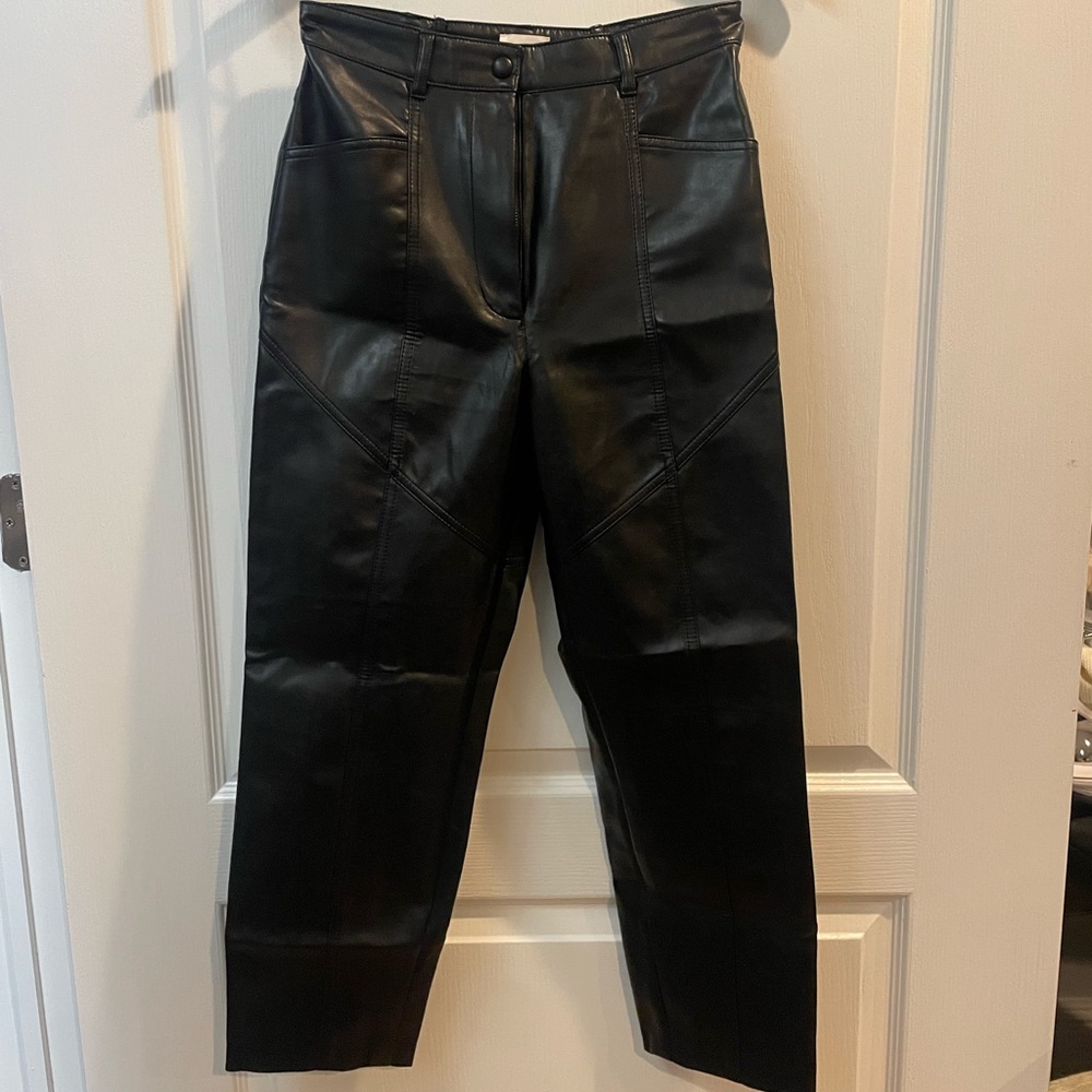 Aritzia Wilfred leather pants